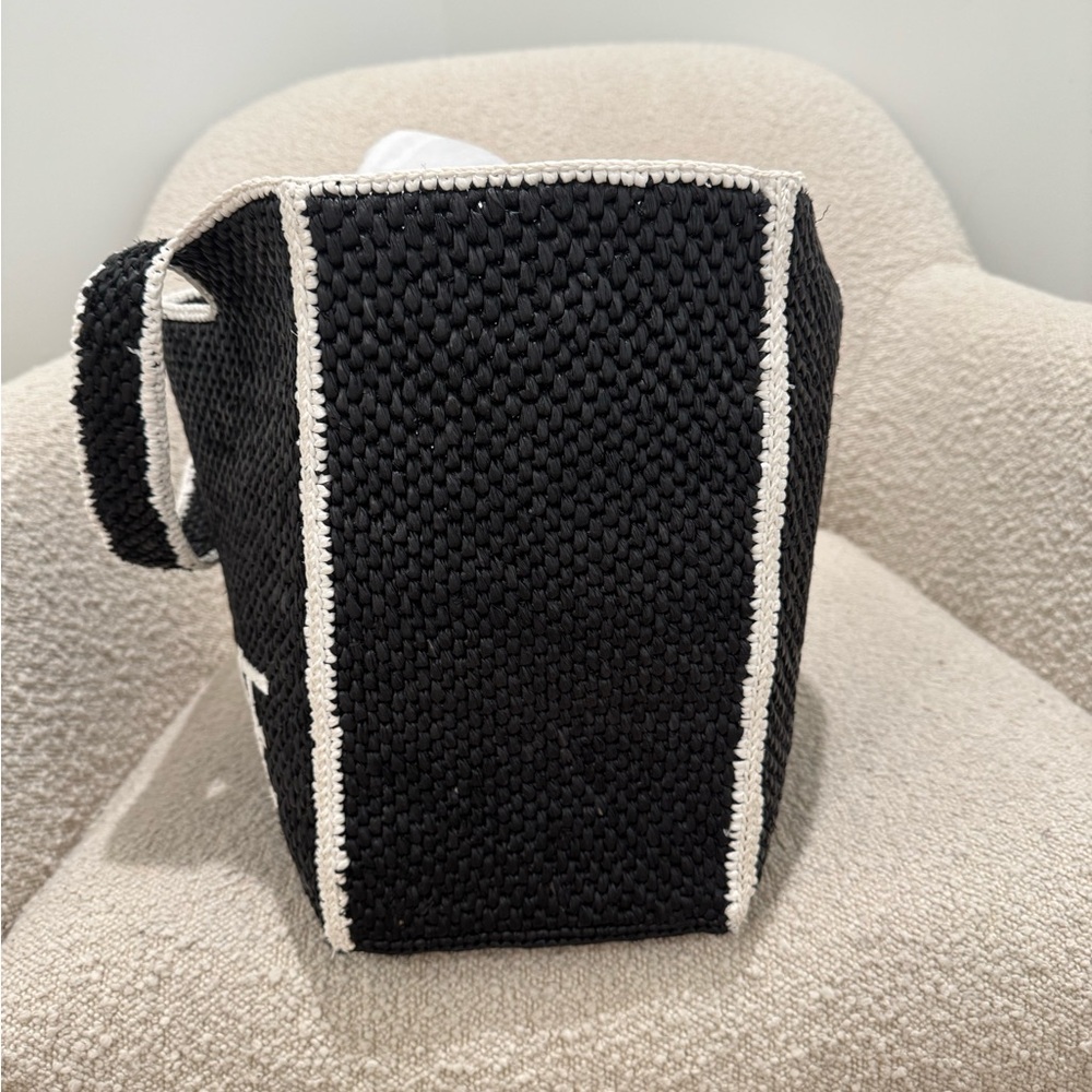 Loewe large black Raffia Paula collab - Picture 11 of 13